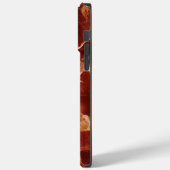 赤クール金ゴールド大理石 Case-Mate iPhoneケース (裏面 / 左)