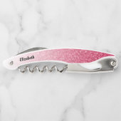 赤グラデーショングリッター ソムリエナイフ (裏面)