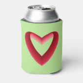 赤グラデーションハート 缶クーラー (缶裏面)