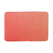 赤グラデーション色 バスマット (正面)