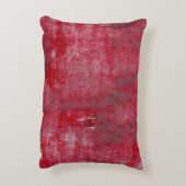 赤グランジい文体、古代、芸術、背景 アクセントクッション (裏面(縦))