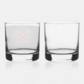 赤グランジ式 ウイスキーグラス (裏面)