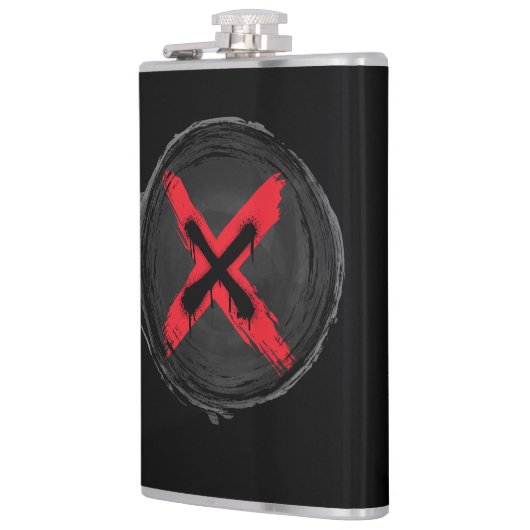 赤グランジ式 フラスク (左)