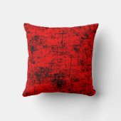 赤グランジ クッション (裏面)