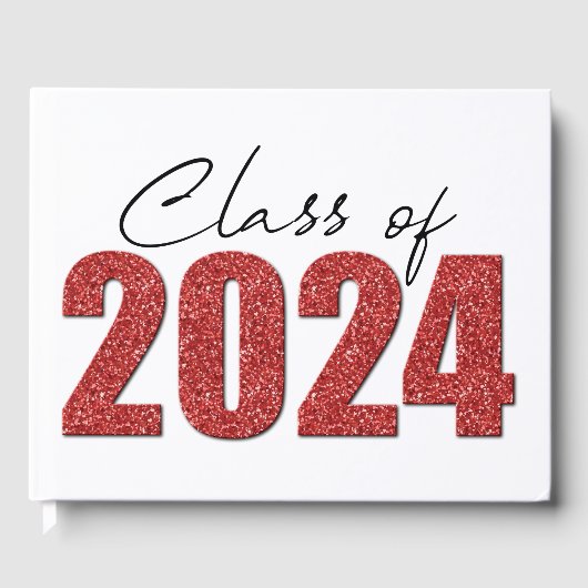 赤グリッタークラス2024 ゲストブック (正面)