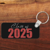 赤グリッタークラス2025 キーホルダー (正面)