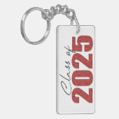 赤グリッタークラス2025 キーホルダー (正面左)