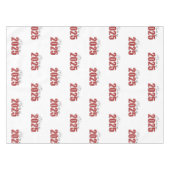 赤グリッタークラス2025 テーブルクロス (正面(横))