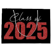 赤グリッタークラス2025 ラージペーパーバッグ (裏面)