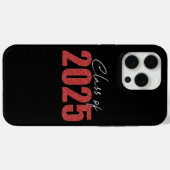 赤グリッタークラス2025 Case-Mate iPhoneケース (裏面 (横))