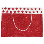赤グリッター大抱き枕 ラージペーパーバッグ (裏面)