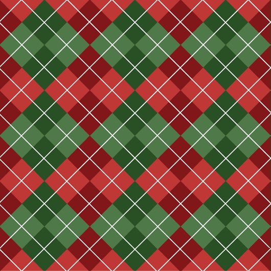 赤グリーン格子毛布のための休日の暖かさ フリースブランケット