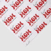 赤グレー可愛最高のいママ 薄葉紙 (詳細)