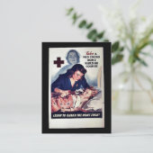 赤グロス家庭看護講座 ポストカード (スタンド正面)