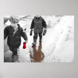 赤グローブ ポスター