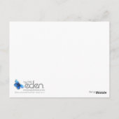 赤グーズベリーの果物写真はがき ポストカード (裏面)