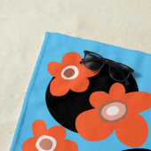 赤ケシビーチタオル ビーチタオル (インサイチュ)