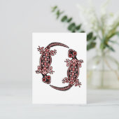 赤ゲッコス・トーテムポストカード ポストカード (スタンド正面)