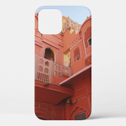 赤コンクリート建物 Case-Mate iPhoneケース (裏面)
