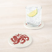 赤ゴシック復興獅子砂岩コースター コースター (側面)