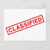 赤ゴム印鑑 ポストカード (正面)