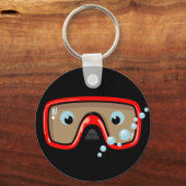 赤ゴーグル キーホルダー (正面)