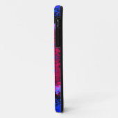 赤サイケデリックピンクと青 Case-Mate iPhoneケース (裏面/左)