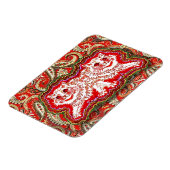 赤サイケデリック猫(Louis Wain) マグネット (左側)