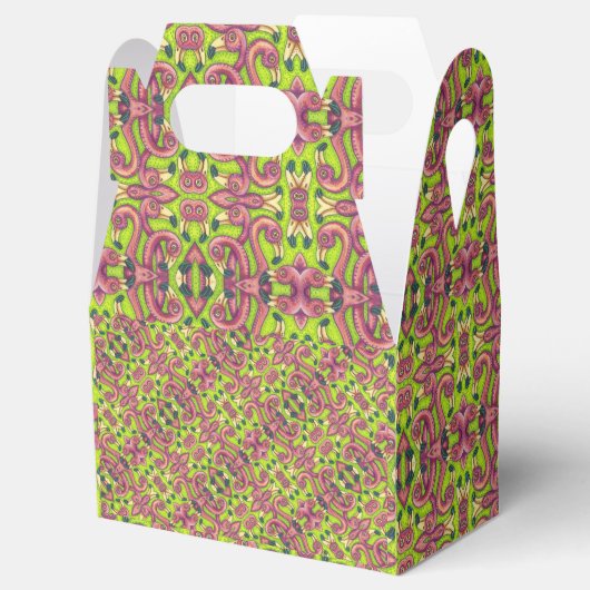 赤サイケデリック紅色破風の風物鳥 フェイバーボックス (オープン)