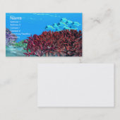 赤サンゴ名刺 名刺 (正面/裏面)