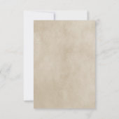 赤シッククローバー応答カード 出欠カード (裏面)