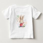 赤シャツのバニー ベビーTシャツ (裏面)
