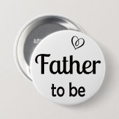 赤シンプルちゃんシャワーピン 缶バッジ (正面&裏面)