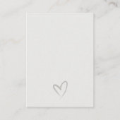 赤シンプルちゃんシャワー用白黒台本 エンクロージャーカード (裏面)