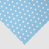 赤シンプルちゃん青の水玉模様の白いパターン 薄葉紙 (詳細)