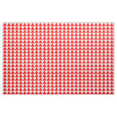 赤シンプル三角形パターン ファブリック (ヤード)