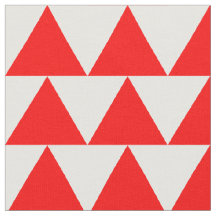 赤シンプル三角形パターン