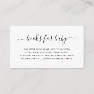 赤シンプル男女兼用ちゃんシャワー用の本 エンクロージャーカード