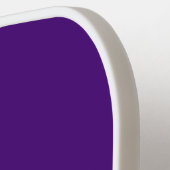 赤シンプル紫レインボー名前をカスタムするエレガントゲイ ピックルボールラケット (左詳細)