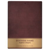 赤シンプル背景 クリップボード (裏面)