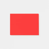 赤シンプル色 ポストイット (正面)