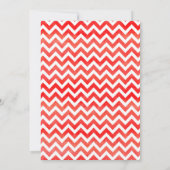 赤スイカの最初の誕生日パーティー 招待状 (裏面)