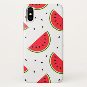 赤スイカフルーツデザイン iPhone X ケース