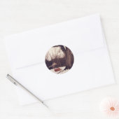 赤スイング ラウンドシール (封筒)