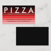 赤スウォッチピザ 名刺 (正面/裏面)