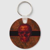 赤スカル キーホルダー (裏面)