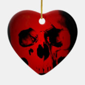 赤スカル セラミックオーナメント (裏面)