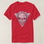 赤スカル Tシャツ (デザイン正面)