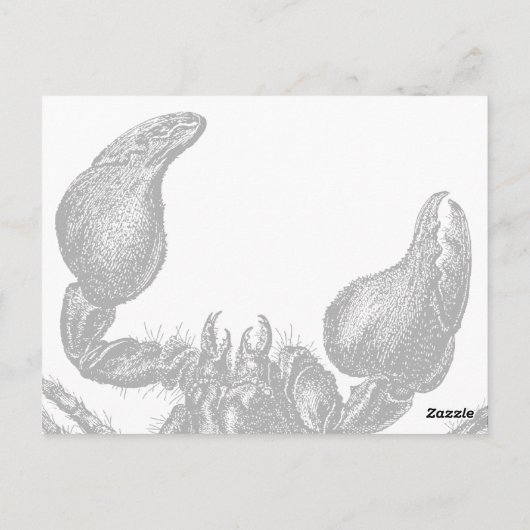 赤スコーピオン – はがき (裏面)