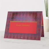 赤スタイリッシュと梅紫 カード (裏面)